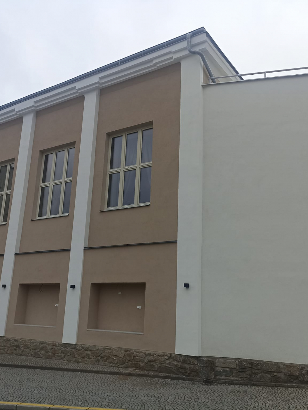Rekonstrukce fasády ve Světlé nad Sázavou